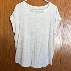 Cream Short Sleeve Tee